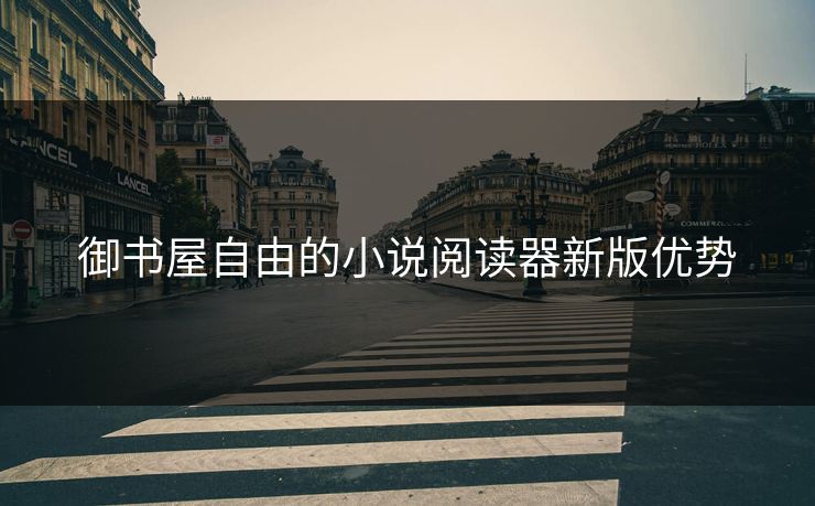 御书屋自由的小说阅读器新版优势